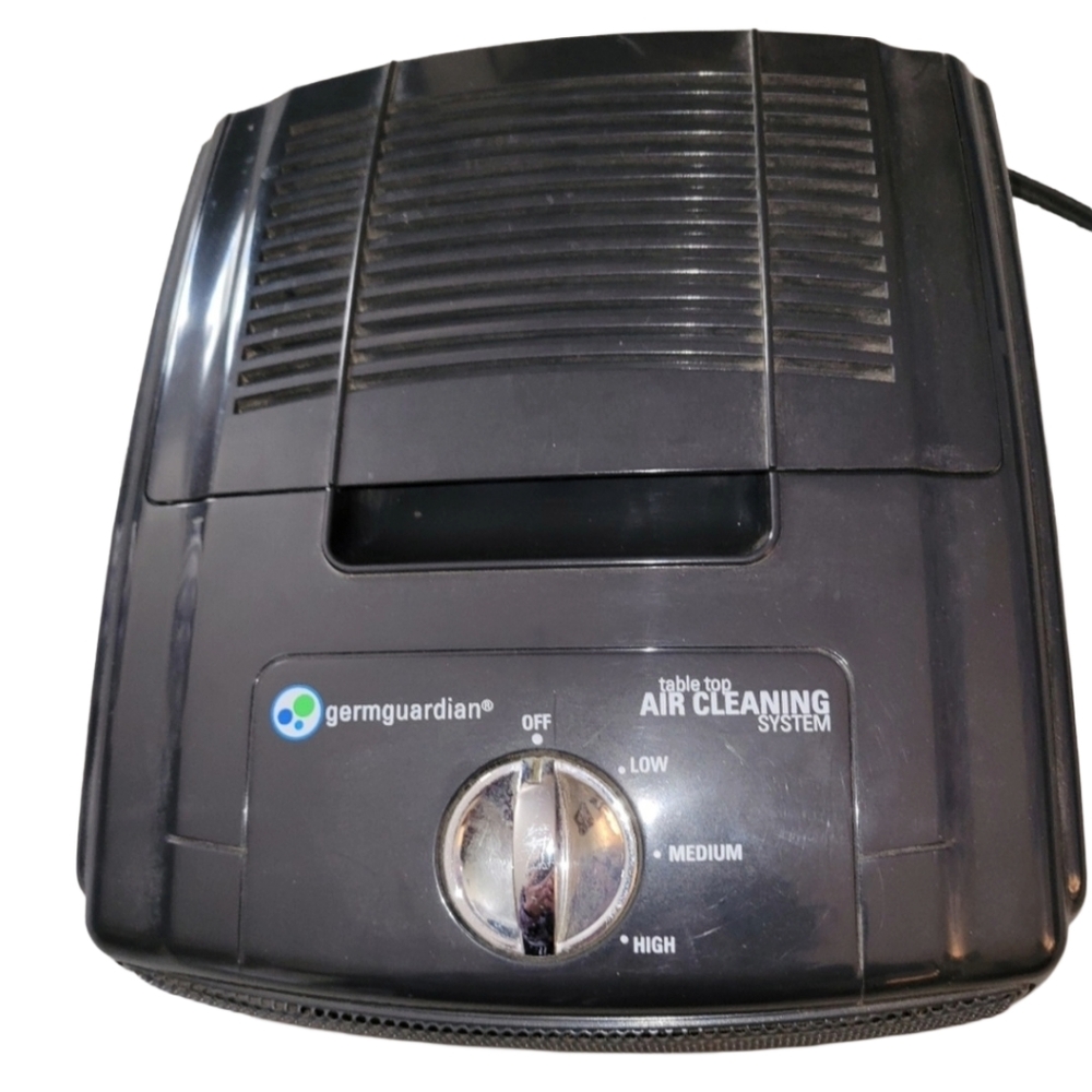 Germ Guardian Table Top Air Cleaning System Hepa 99% Filtering